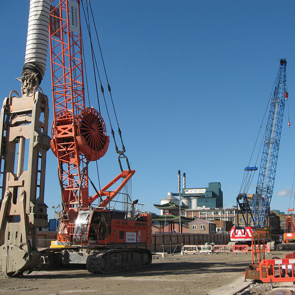 Image of Plateformes de grues